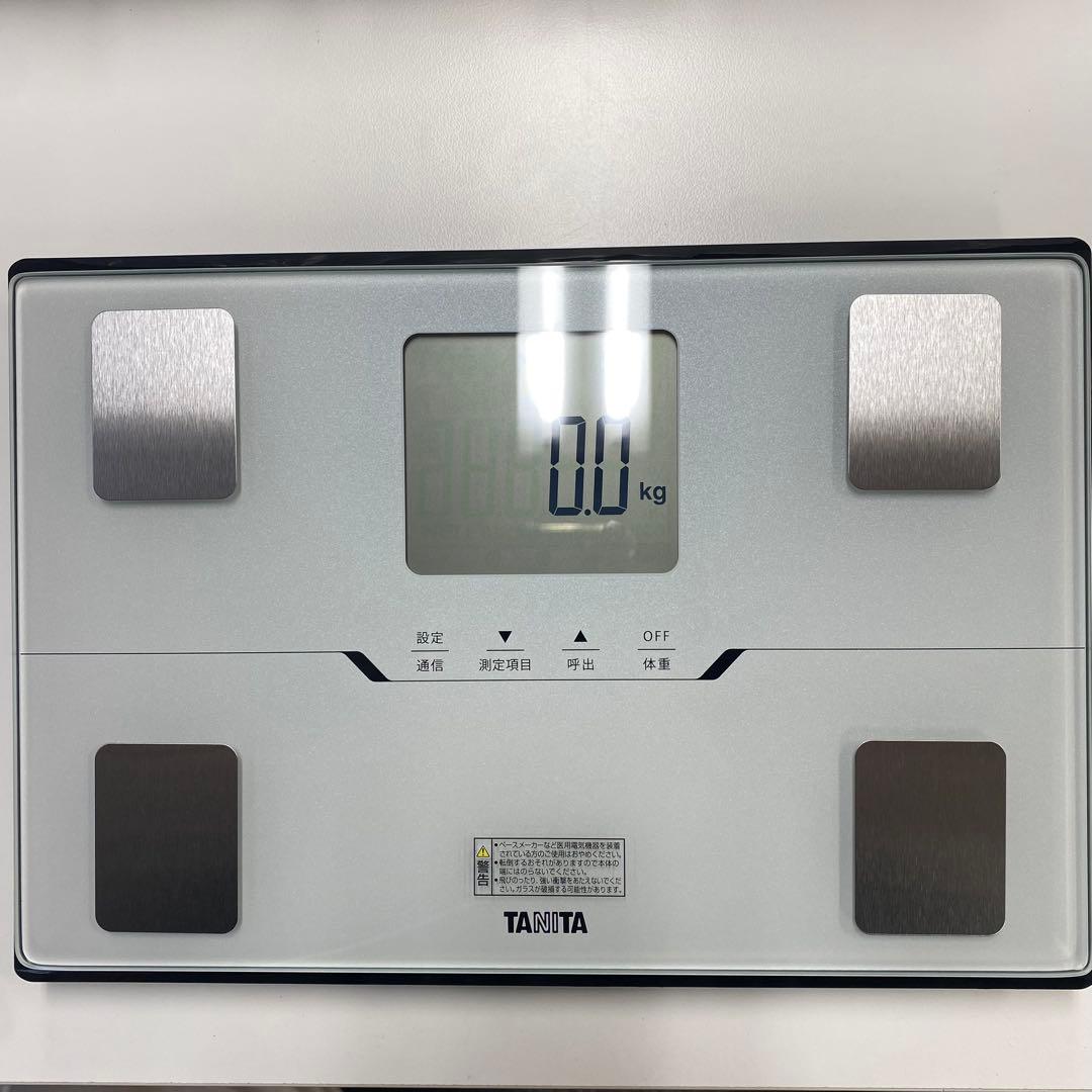 タニタTanita体組成計 スマホ連動 ヘルスメーター BC-768 ホワイト