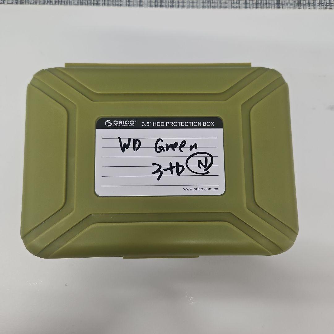 0h WD Green 3TB デスクトップハードドライブ 新品HDD