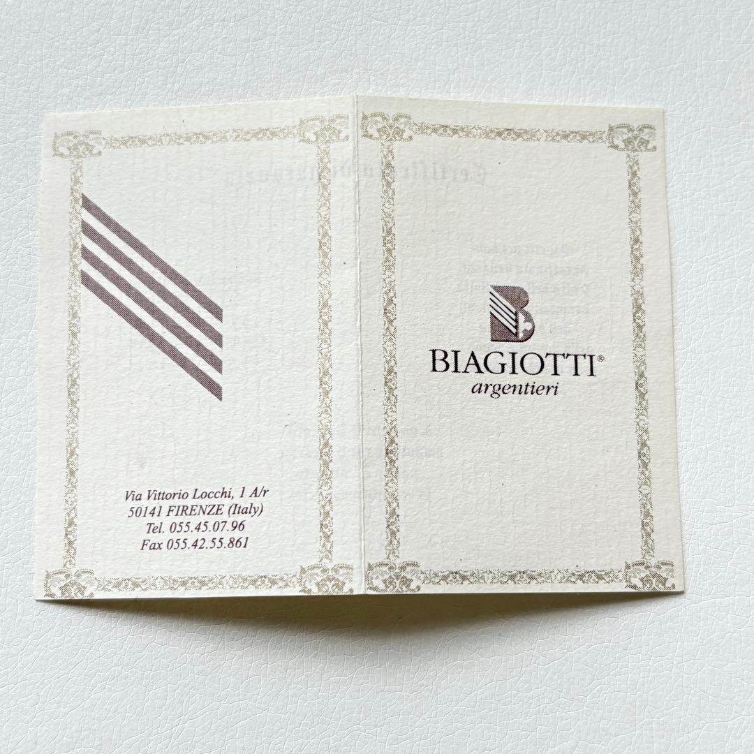 BIAGIOTTI シルバーラトル イタリア銀製品